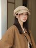 Autumn hat female alphabet octagonal hat retro newsboy hat casual cap