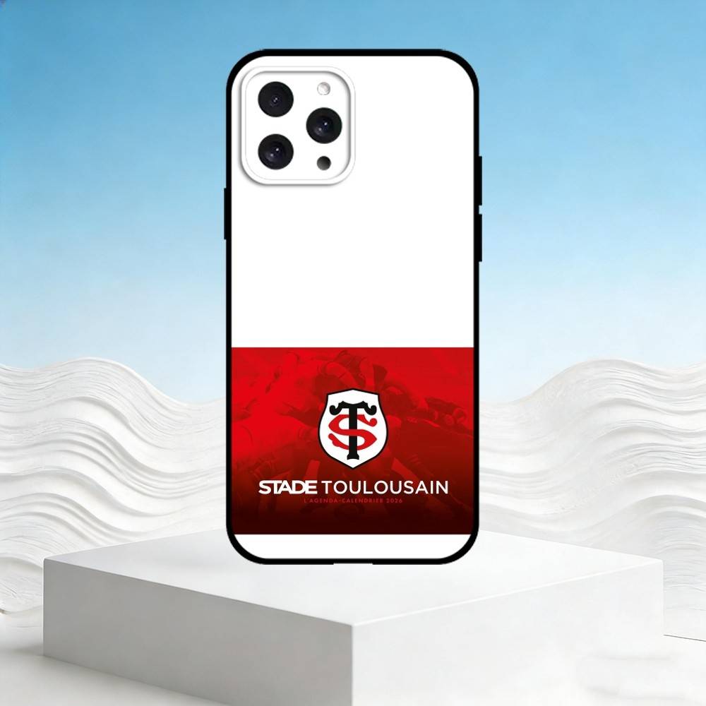 S-Stade-Toulousain Phone Case For iPhone 17,16,15,14,13,12,11 Plus,Pro Max,SE4Soft Silicone Black Cover