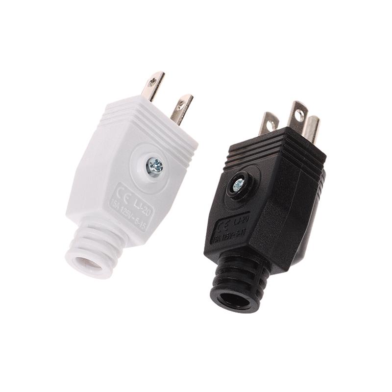 Amerikanischer Abziehbarer Stecker Amerikanischer 3-Pin 15A AC Elektrischer Strom Stecker Adapter Kabel Wiederanschließbarer Verlängerungskabel-Stecker