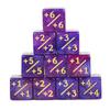 10-Pack Dice Counter Token Dice D6 Dice Compatible Card Game Competition Math Teaching Tools Accessories