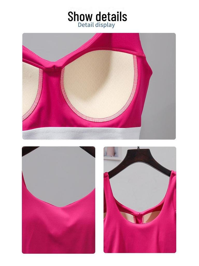 2023 Women's Shockproof Running & Yoga Sports Bra: Anti-Sag, Beautiful Back Design