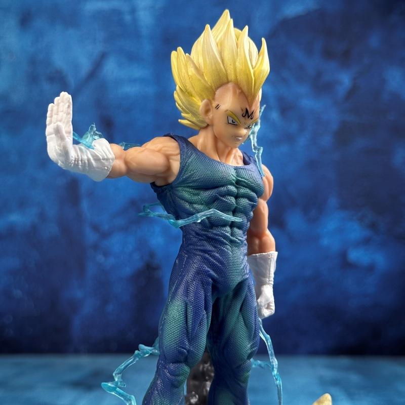 18cm Anime Dragon Ball Z Model Majin Vegeta Figurine PVC Action Figures Set Model Toys Presents Durable Cute Fidget