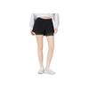 Under Armour Pure Color Elastic Waist Casual Breathable Shorts Women Bottoms Grey 1326987-010