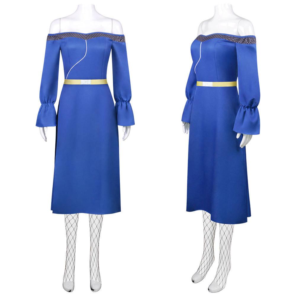 Anime Ninja Cosplay Costume Water Shadow Terumi Mei Cosplay Role Play Outfit In Stock