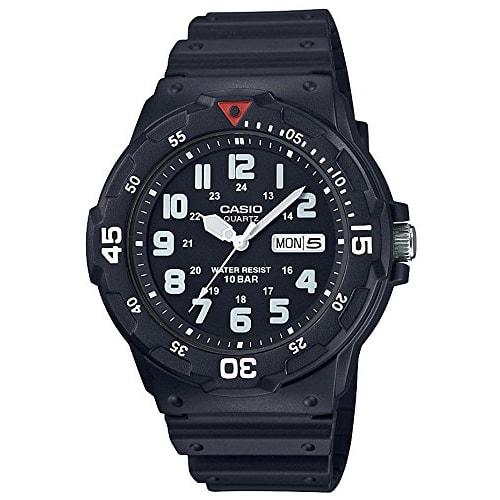 Casio Watch, Casio Collection Standard (Old Model) MRW-200HJ-1BJF, Men's, Black