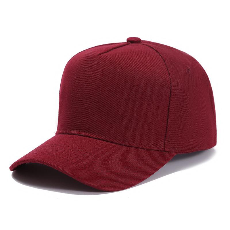 5 Panel Blank Baseball Caps For Men Women Hat Simple Hip Hop Bone Trucker Hats Outdoor Leisure Snapback Cap Gorras