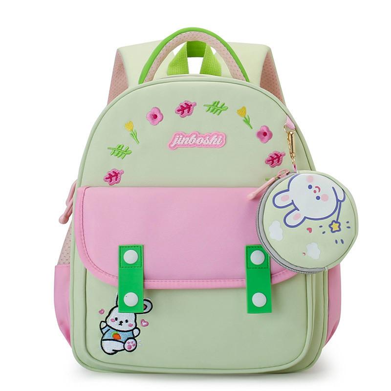 Cute Kindergarten Backpack For Boys And Girls Breathable Double Shoulder Bag