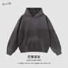 Unisex Oversized Used Washed Hoodie Streetwear Baumwoll-Sweatshirt Winter Freizeit Lockerer Schnitt