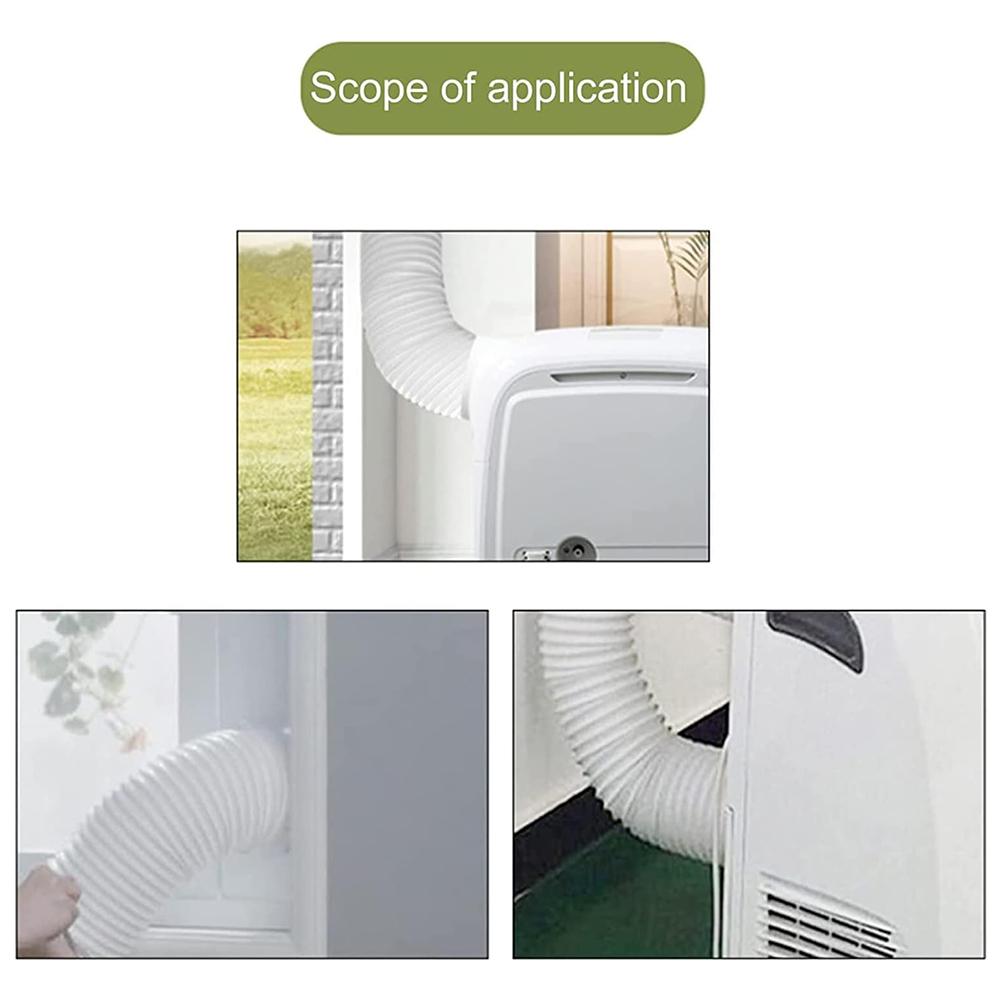 Mobile Air Conditioning Exhaust Pipe Connector Exhaust Duct Interface Pipe Hose Connector For Portable Mobile Air Conditioner
