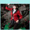 Traje Exquisito de Kakegurui Jabami Yumeko Com Costuras Perfeitas Para o Halloween