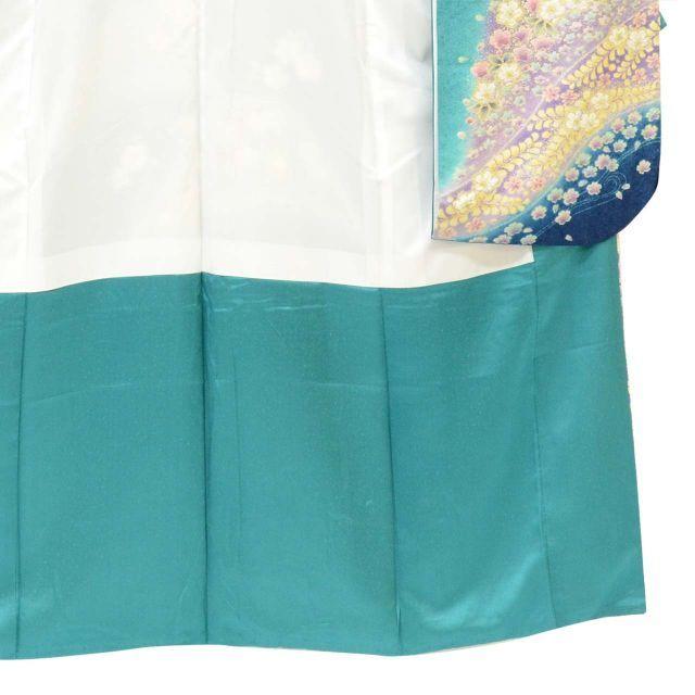 Used Kimono Recycled Kimono Furisode Furisode Vintage Furisode Vintage Furisode Pure Silk Silk LL Size Tall Large Size Tall Size Slightly Plump L