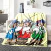 The Three Musketeers Theme Printed Blanket - Perfect for Couch, Bed, Travel & Outdoor Use | Machine Washable, Cozy & Durable.
