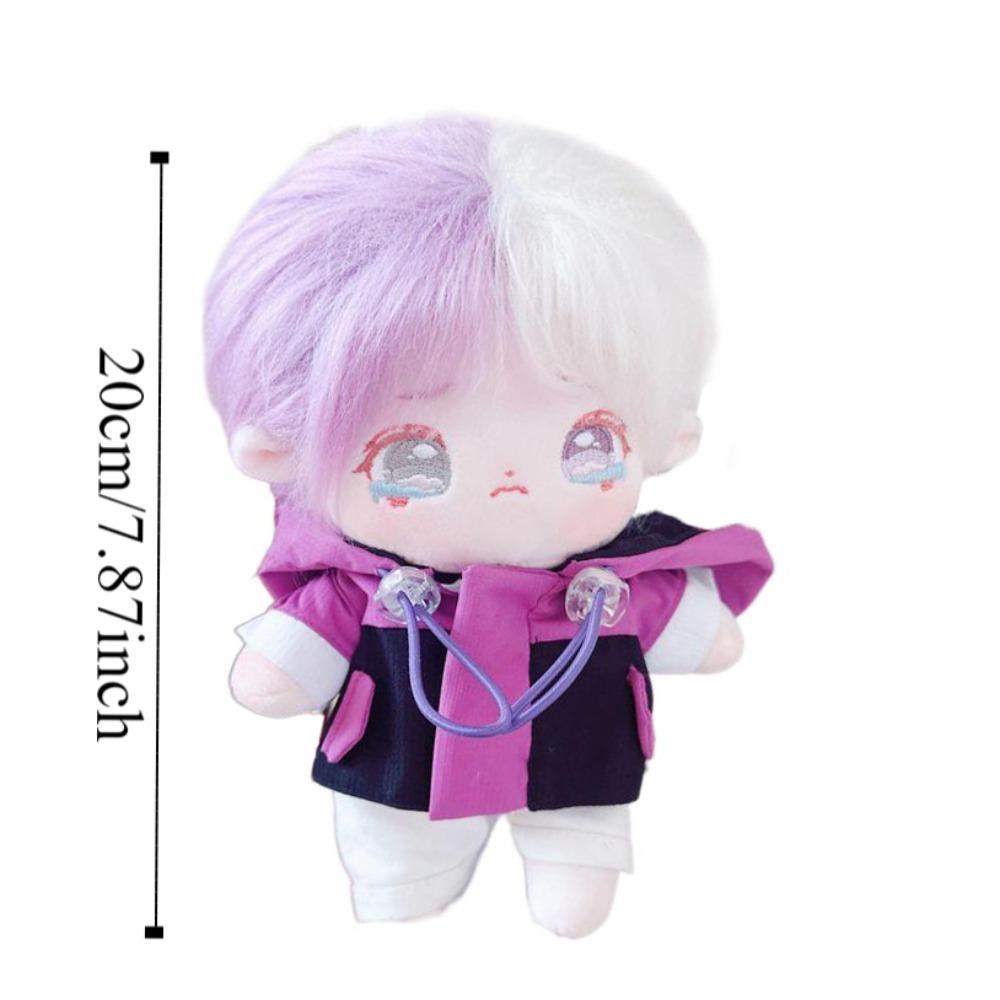Dress Up Stuffed Doll Suit Outdoor Jackets Plush Toys Clothes 20cm Cotton Doll