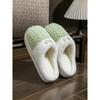 Cotton Slippers for Women in Winter, Anti Slip and Warm for Indoor Use, and Home Fur Slippers for Women