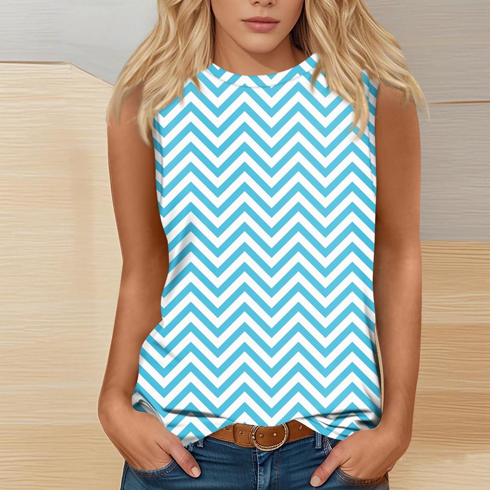 

Женская мода повседневная пасхальная футболка с круглым вырезом без рукавов XXL