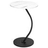 Grelo Side Coffee Table White Marble