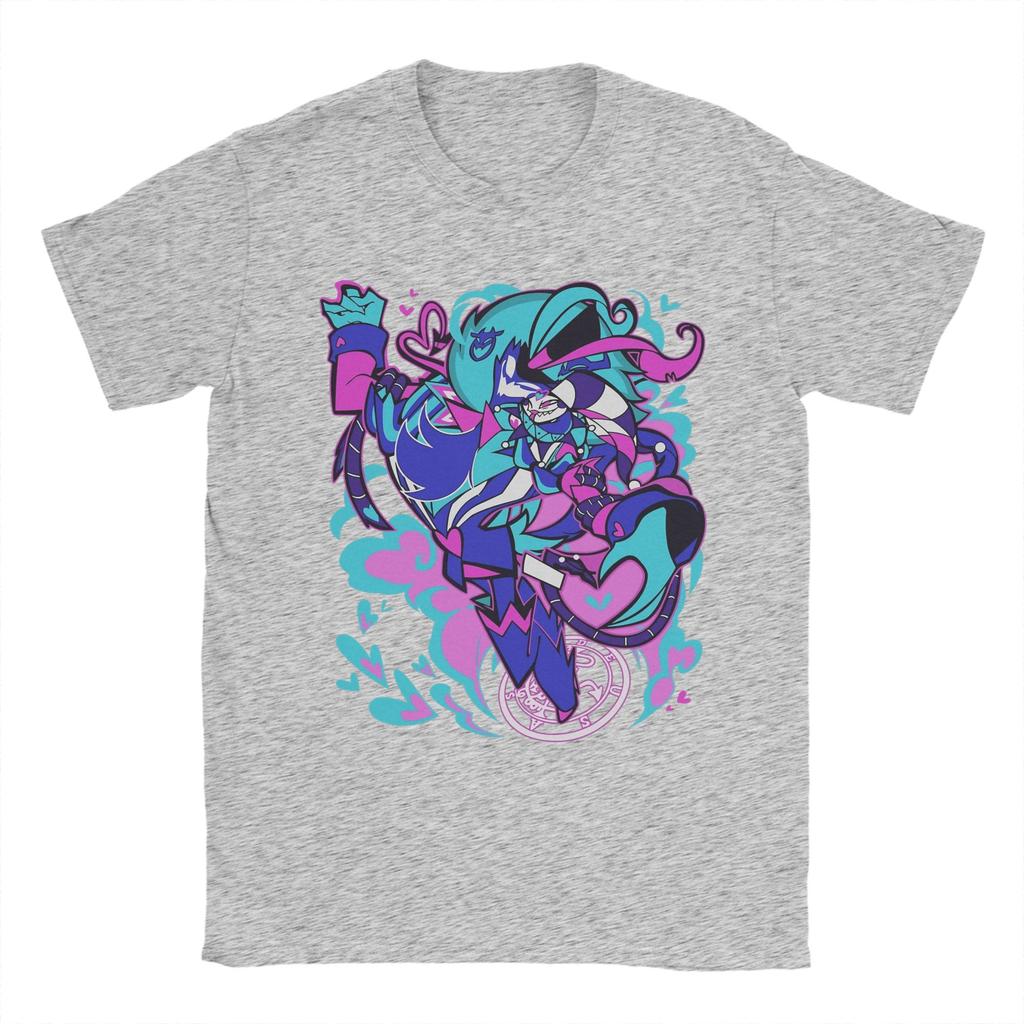 T-shirt Vintage Été Helluvas Bosses Ozzie x Fizzarolli T-shirts Originaux T-shirt en Coton pour Homme Y2K Basique Manches Courtes