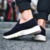 2020 Summer New Large Size Women's Shoes Middle-aged Mother Shoes Fly-woven Breathable Mesh Flat Shoes Casual Shoes