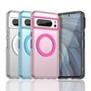 For Google Pixel 9 Pro XL 9A 8A  Matte Candy Color Clear Magnetic Cover For Google Pixel 8 Pro  For Magsafe Wireless Charge Case