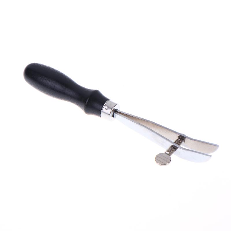 Wooden Handle Leather Creaser Width Adjustable Leather Edger Leather Working Tool For Belts Wallets Bags Saddles
