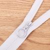5pcs/Pack Resin Zipper 25cm Candy Colors Zippers Round Ring Zipper Decorative For Sewing Bag Garment DIY Sewing Accessories