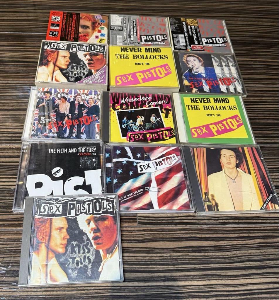 [USED] SEX PISTOLS 13 CD set including boot edition Sex Pistols