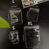 50/100/200pcs-Transparent Zipper Bags Dust-proof and Anti-oxidation Pockets Used for Packaging Small Jewelry Items