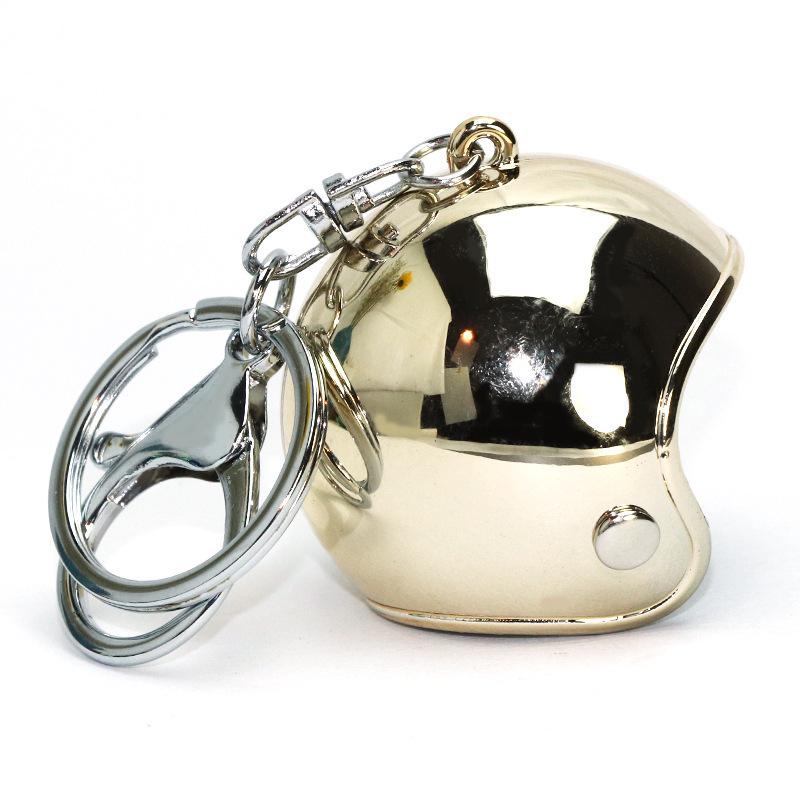 Colorful Exquisite Helmet Keychain & Bag Pendant with Wind-Breaking Duck Head