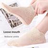 5 Paar Sommer Spitzen Socken Damen Tag Spitzen Socken Netz Atmungsaktive Bootssocken Ultradünne Rutschfeste Niedrig Geschnittene Socken