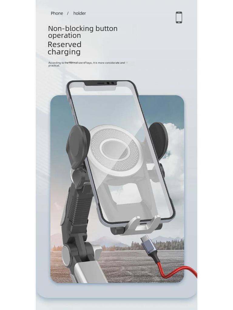 Multifunctional Suction Cup Phone Holder for Trucks with Multi-Angle Adjustment