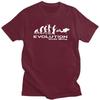 Custom Evolution Of Scuba Diving T Shirt for Men Pure Cotton Tshirt Casual Tee Funny Underwater Dive Diver Gift Tshirt Slim Fit