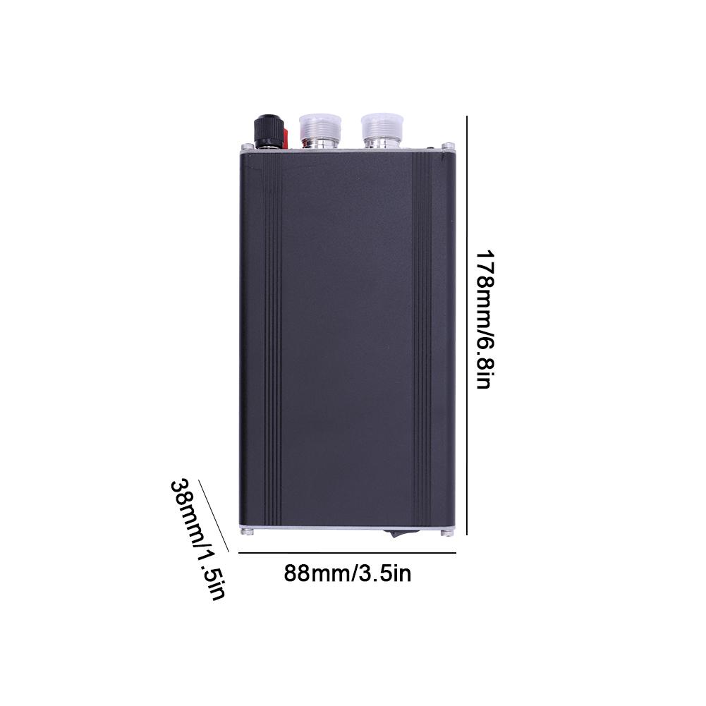 ATU-100 HF Auto Tuner 1.8MHz-30MHz Portable HF Antenna Tuner by N7DDC+0.91 OLED ATU-100 Case Box V3.2 Version