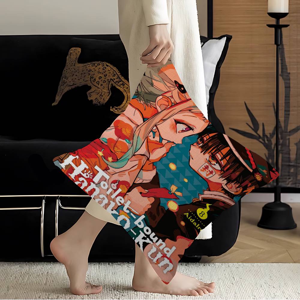 T-Toilet B-Bound Hanako-kun Dekorative Raumästhetik Kissenbezug Heimdekor Schlafzimmer Sofa Bett Couch Kissenbezug 45x45