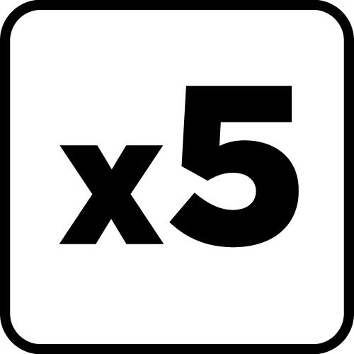 Wiertła do metalu HSS, 4 - 10 mm, zestaw 5 szt.