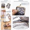 Exquisite Earring Necklace Wallet Luxury Mini Coin Purse Cute Leather Jewelry Storage Box  Gift