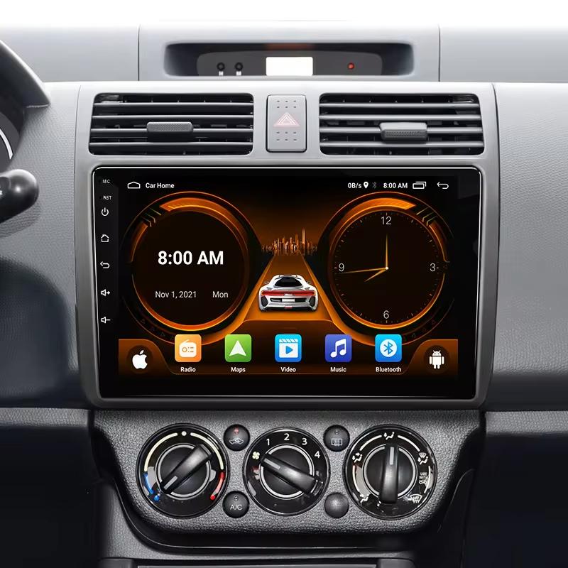 JIUYIN  Android 13 Car stereo Radio Multimidia Video Player Navigation GPS For Suzuki Swift 2003-2010 CarPlay DVD 2 din GPS