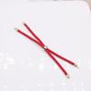 10PCS fashion luxury Wind Life Tree handmade DIY woven rope bracelet 3mm open loop buckle adjustable bracelet
