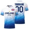 2026 New Haiti Spain England New Zealand Flag Football T Shirt Custom Name Number Printed Short Sleeve Casual Oversized Tops