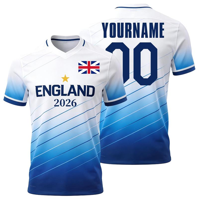 2026 New Haiti Spain England New Zealand Flag Football T Shirt Custom Name Number Printed Short Sleeve Casual Oversized Tops