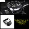 Accessories For Nissan Rogue X-Trail T33 / Pathfinder    2024 2025 2026 Carbon Fiber Gear Shift Knob Head Cover Trim