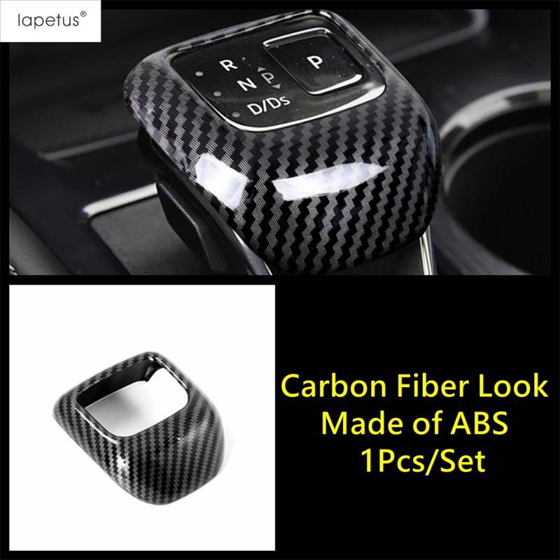 Accessories For Nissan Rogue X-Trail T33 / Pathfinder    2024 2025 2026 Carbon Fiber Gear Shift Knob Head Cover Trim