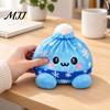 Office Desk Stress Relievers Giant Dumpling Plush Pillow, Cute Stuffed Steamed Bun Toy, Soft Unique Gifts for Friends Family Food Decompression Fidget