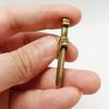 Golden Bagua Seven-Star Sword Pendant Keychain: Stylish Amulet for Luck and Prosperity, Unisex Accessory for Peaceful Protection.