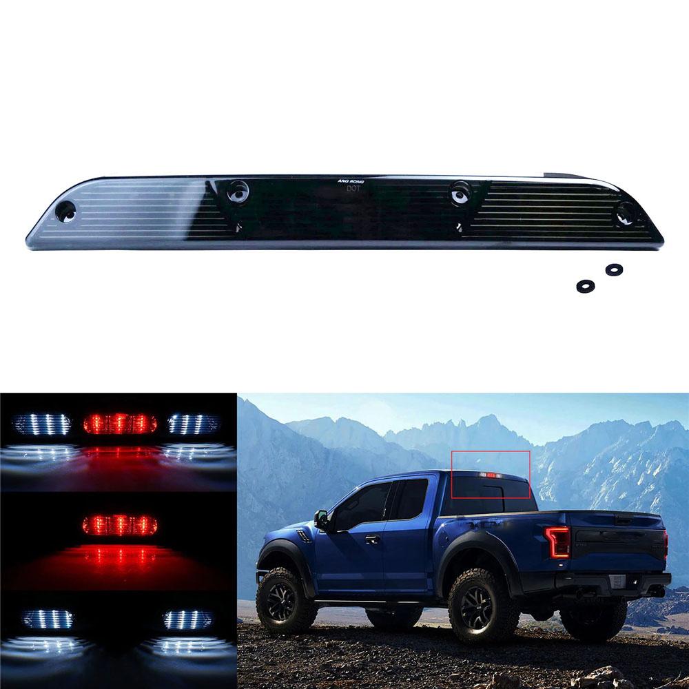 Led Third Tail Brake Light Smoked Lens For Ford F-150 2015-Up F-250 F350 2017-Up