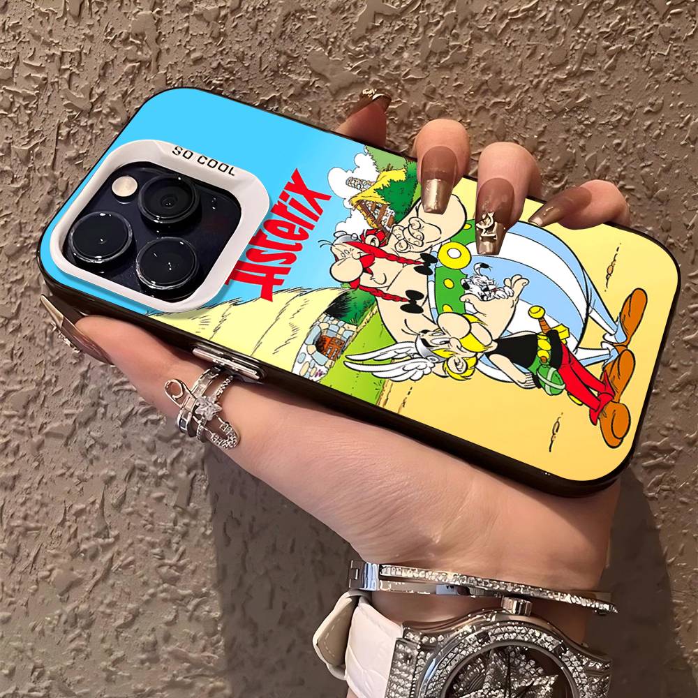 A-Asterix Et O-Obelix M-Manga Phone Cases For IPhone 17 16 15 14 13 12 11 Plus Pro Max Pro Color Matte Cover