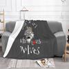 Just A Girl Who Loves Wolves For Wolf Lovers Girls Animal Wolf Gift Idea New Selling Custom Print Flannel Soft Blanket Wolf