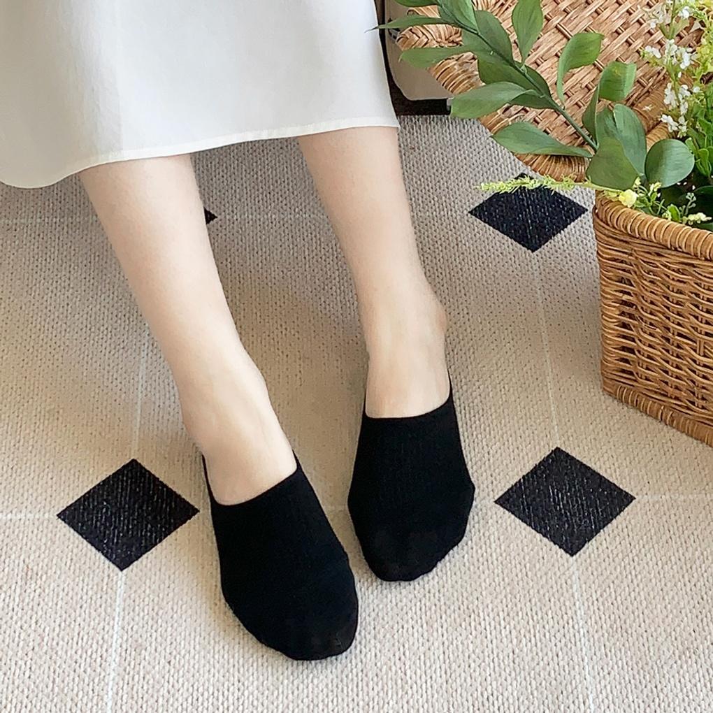 Women's Non-Slip Honeycomb Mesh Cool Socks/Fake Socks (6 Pairs)