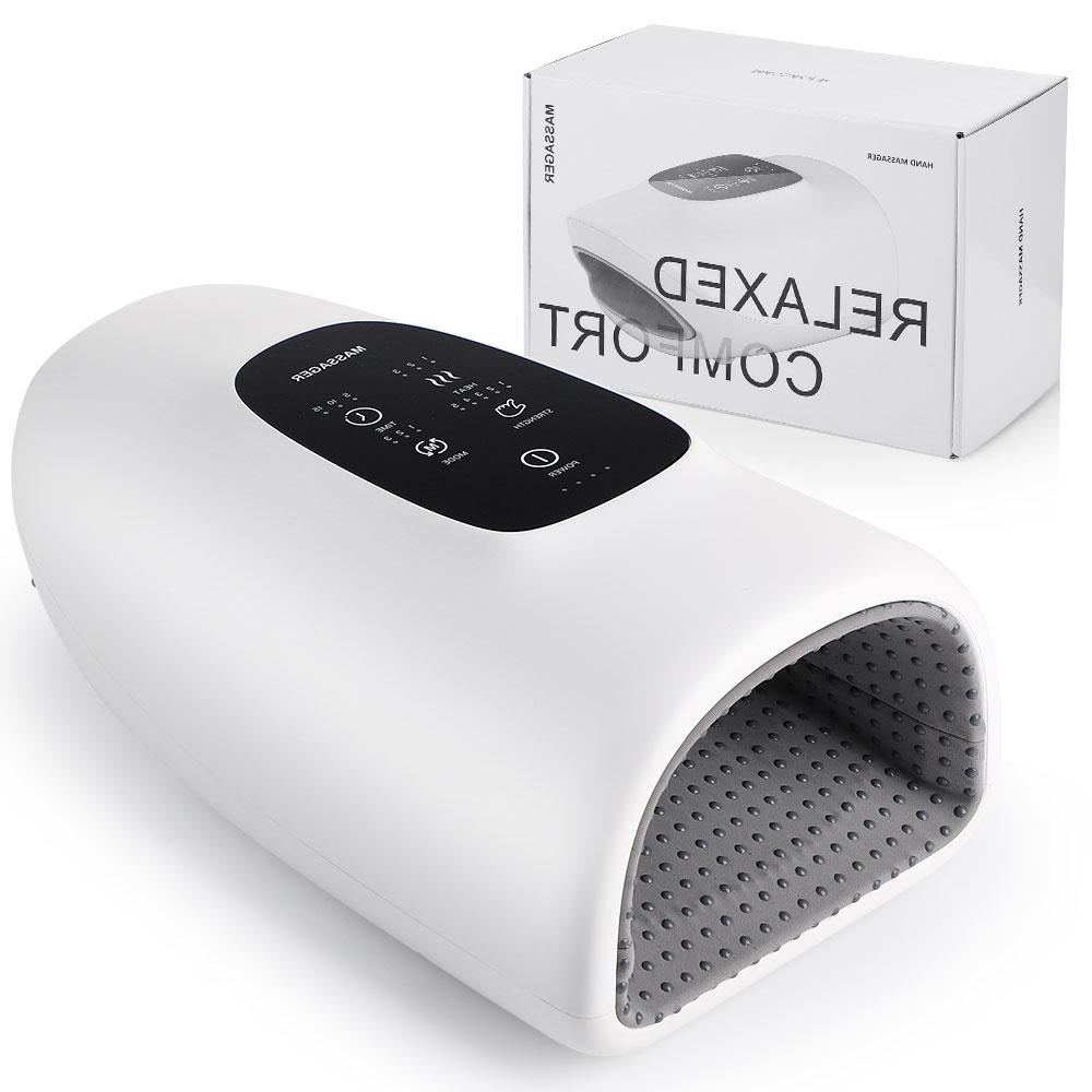 3/5 Modi Elektrisches Handmassagegerät Airbag Heißkompressenmassagegerät Luftkompression Vibrationsmassage Für Finger Handfläche Müdigkeit Lindern