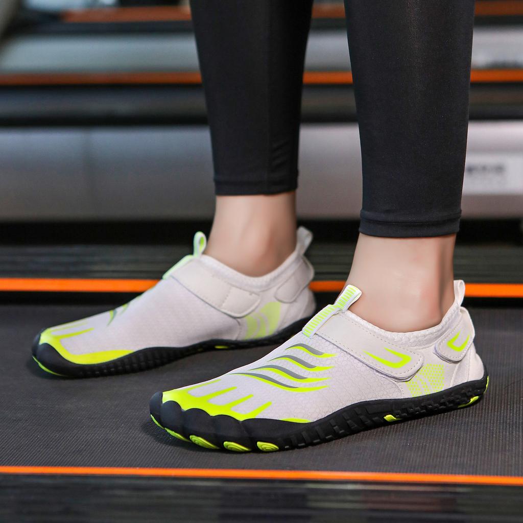 Summer fitness swimming shoes men's five-finger beach shoes couple outdoor casual shoes platform fitness sneakers