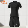 Mens Double-Layer Swim Trunks With UV Protection Quick-Dry Fabric Swimming Diving Surfing Water Sports